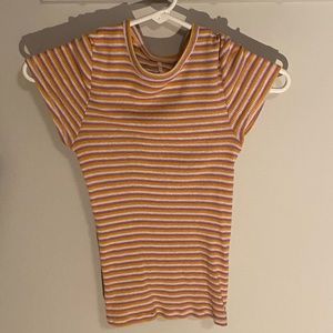 Tight striped shirt urban outfitters size s